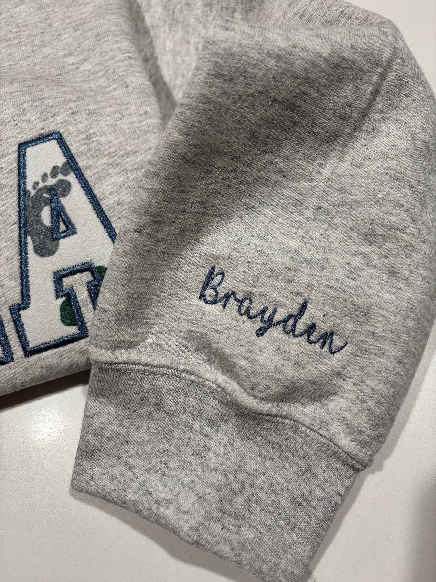 Custom Keepsake Embroidered Sweatshirt