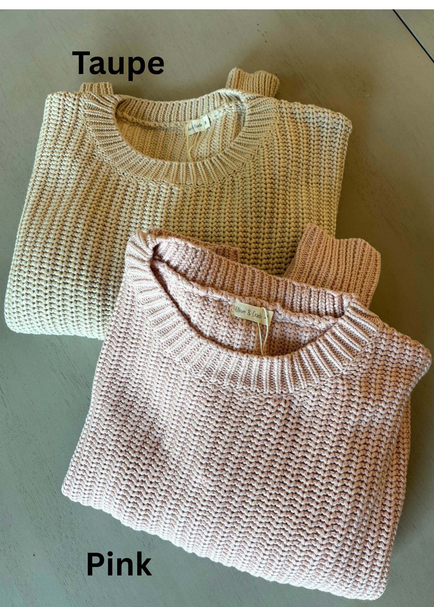 Chenille Yarn Knit Sweater