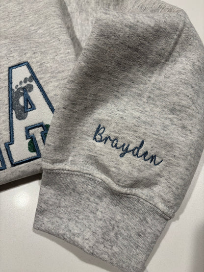 Custom Keepsake Embroidered Sweatshirt
