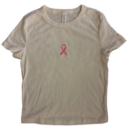 Cancer Ribbon Baby T