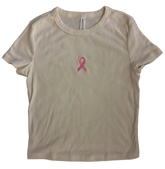 Cancer Ribbon Baby T