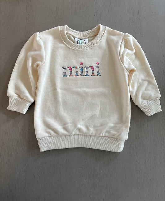 Mini floral Sweatshirt