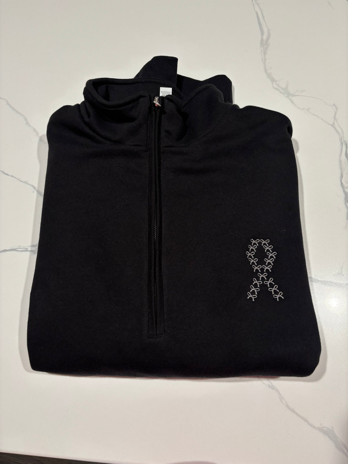 Cancer Ribbon Quarter Zip